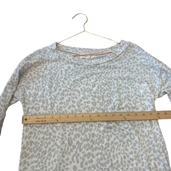 143 Story by Line up animal print lightweight sweatshirt size small - Picture 5 of 6